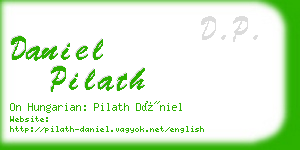 daniel pilath business card